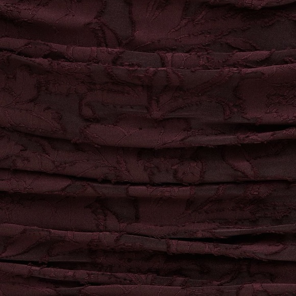 Dynamite Deep Plum Midi Dress - Picture 3 of 3